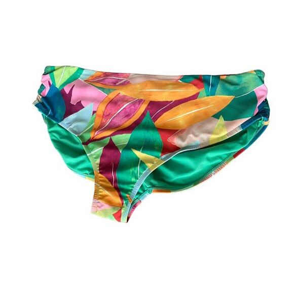 Time and Tru  Mid Rise Ruched Bikini Bottom Women's 3X NWT‎ - Picture 1 of 6